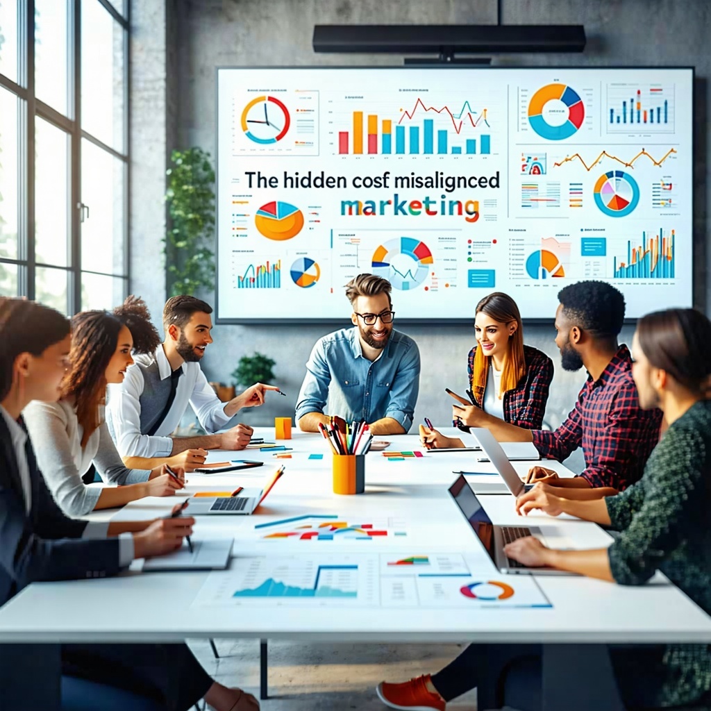 The image depicts a busy marketing team in a modern office setting gathered around a large conference table The room is bright illuminated by natural light streaming through floortoceiling windows On the walls colorful graphs and charts showcase camp-2 The image depicts a busy marketing team in a modern office setting gathered around a large conference table The room is bright illuminated by natural light streaming through floortoceiling windows On the walls colorful graphs and charts showcase camp-2